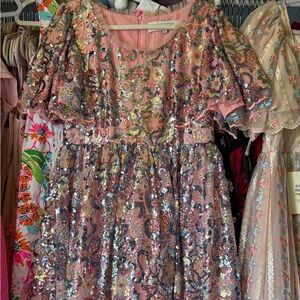 JessaKae Pink Sequin Dress